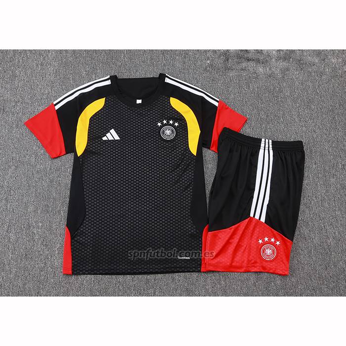 Chandal del Alemania Manga Corta 2025-2026 Negro - Pantalon Corto